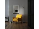 LED Akku- Stehleuchte LUPA H:135cm schwarz - 3000K, 500lm, 5W, IP20