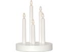 Kerzenleuchter DORIS - IP20, Weiss, Warmweiss