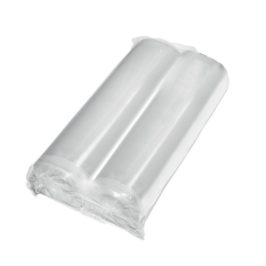 50 sacchetti 20x30cm per dispositivo a vuoto ELTAC VC 85 - 2 Folienrollen 20x600cm
