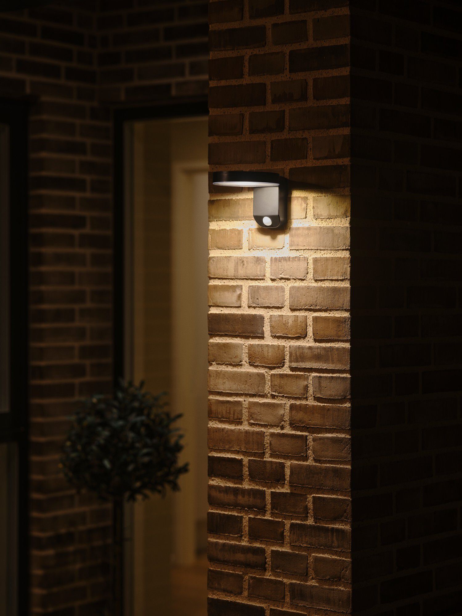 Rica Round, Wandleuchte, Solar - LED Modul, 5W ,IP54