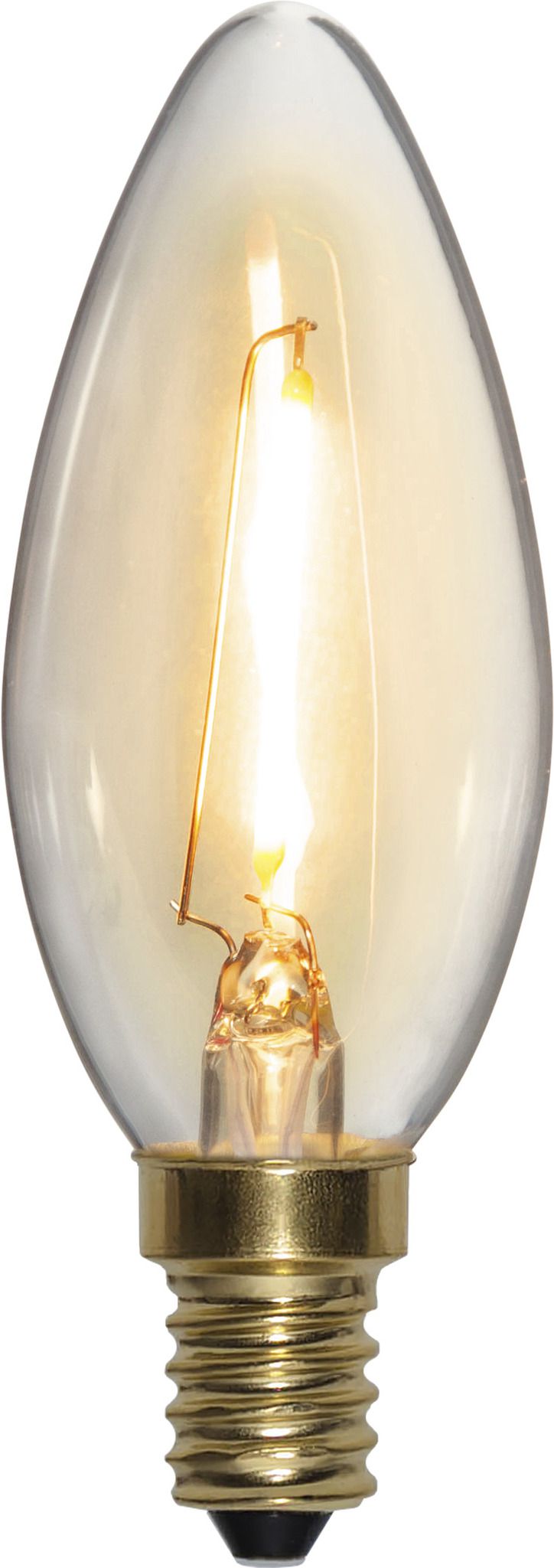 LED Leuchtmittel E14 C35 Soft Glow - E14, 70Lm, 2100K, 0.8W, 230V