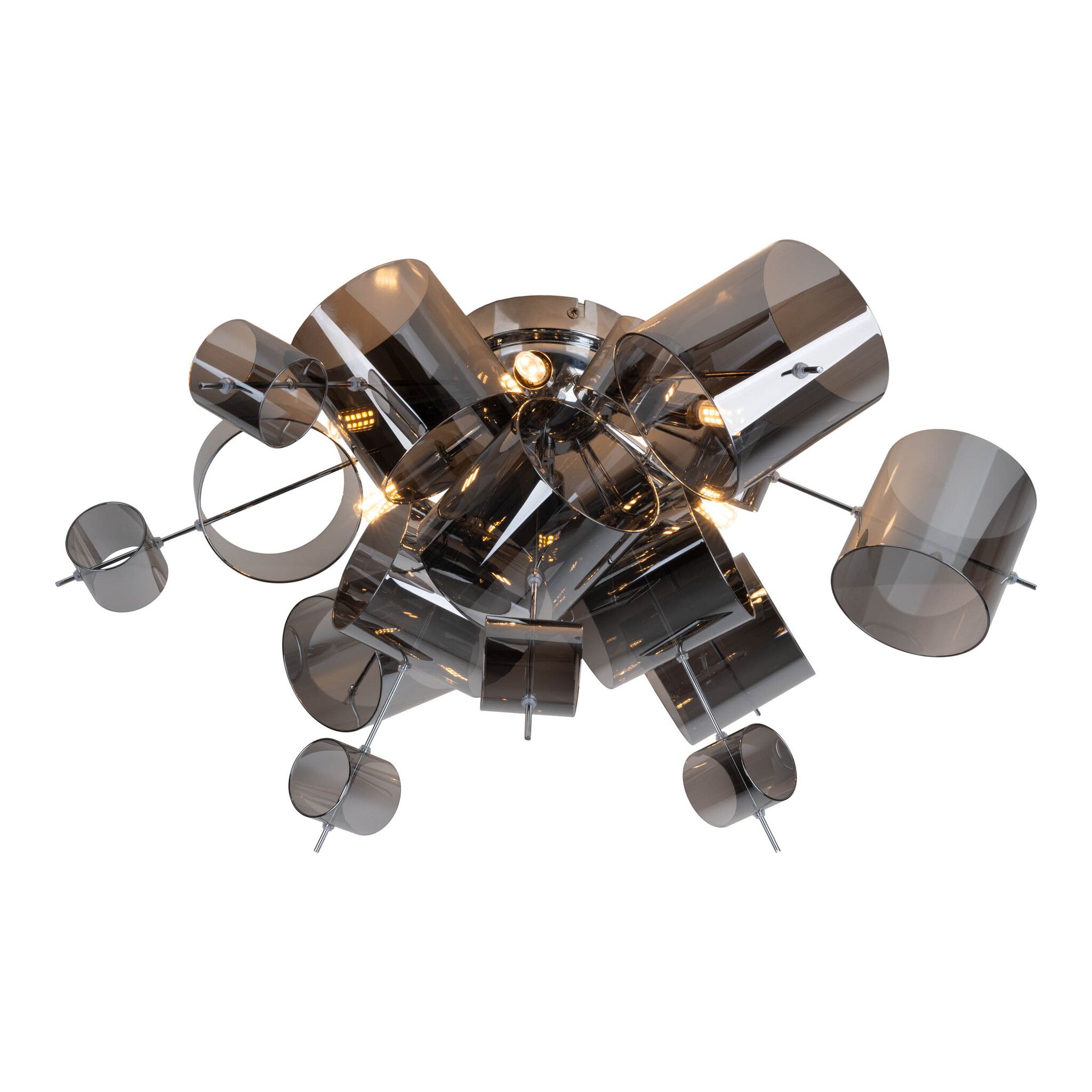 Deckenleuchte SIRIUS D: 59cm chrom - G9, IP20, 230V