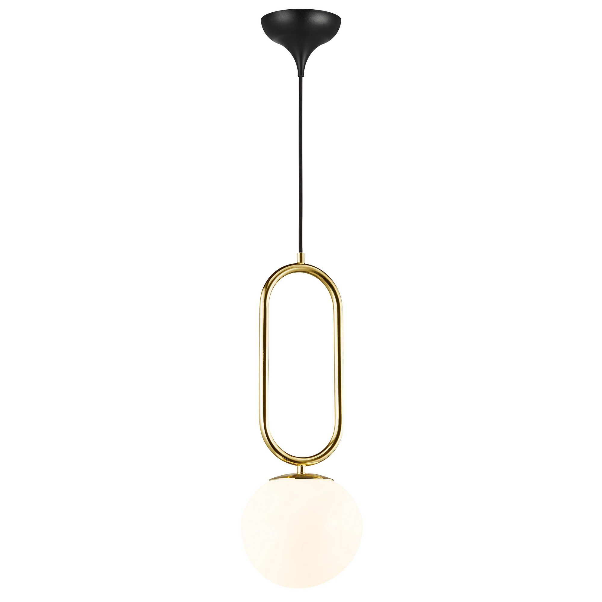 Shapes 27, Pendelleuchte, Messing - IP20, E27