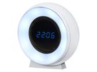 NIGHTLUX CLOCK WHITE - 5lm, 3000-6500K, 0.3W, 5V