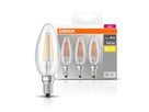 LED Leuchtmittel BASE CLASSIC B 40 CL 4 W/2700 K E14 - E14, 470lm, 2700K, 4W, 230V