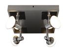 4er LED-Deckenleuchte Jericho d:28cm - LED fest verbaut, 3000K, warmweiss