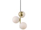Lilly, Pendelleuchte, Messing/Opal - E14, max. 3x40W, IP20