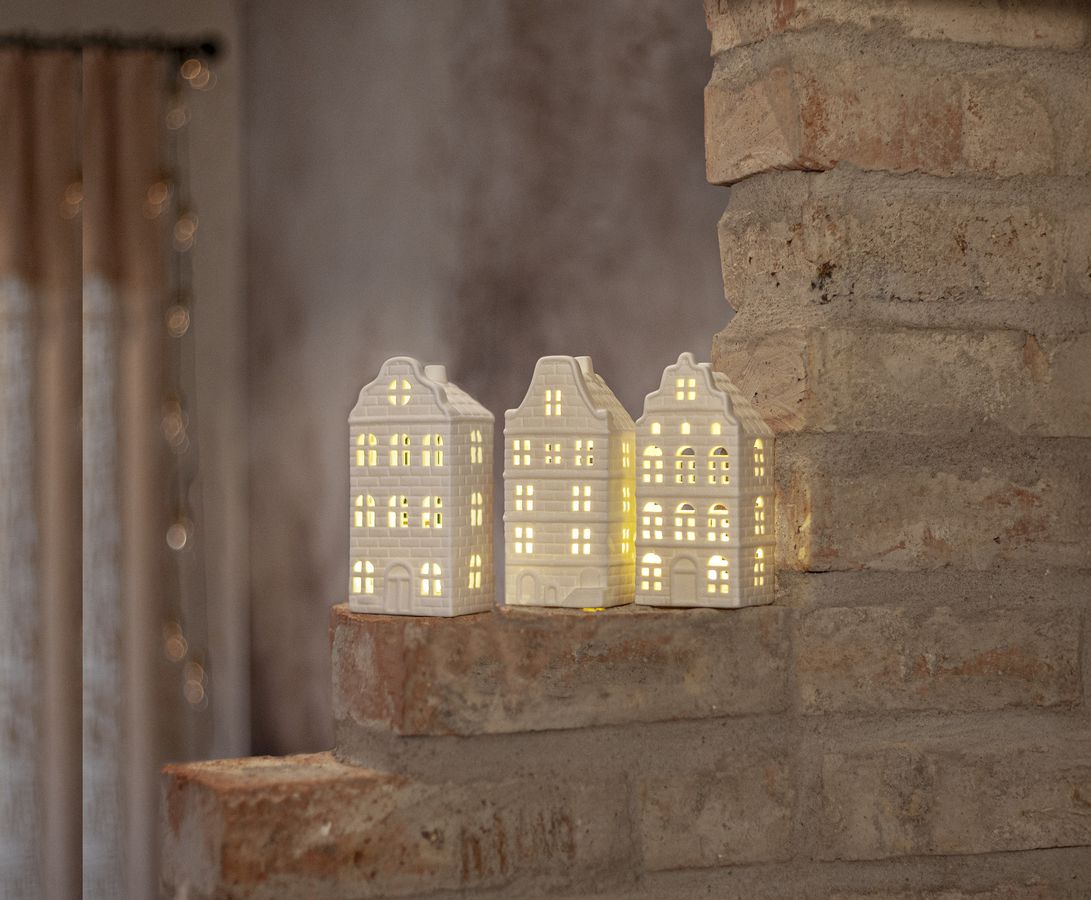 Indoor Dekoration Vinter - Indoor, Weiss, 15.00cm Höhe