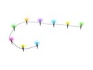 24V RGB Smart Mini Gartenspot 9x - 24V DC, 5W, IP65, 36°, anthrazit, inkl. Spike