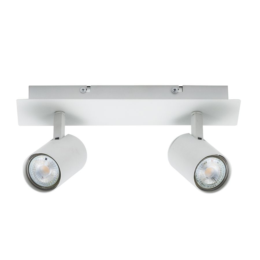 Deckenleuchte FRIDA - 2xGU10 (exkl.) max.2x35W, IP20, 90°, weiss, dimmbar (Optional Leuchtmittel), L=290mm, B=85mm,H=115mm
