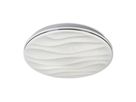 Smart Home LED Deckenleuchte Austin mit Kristalleffekt - LED fest verbaut, 2700-6500K, warm-kaltweiss
