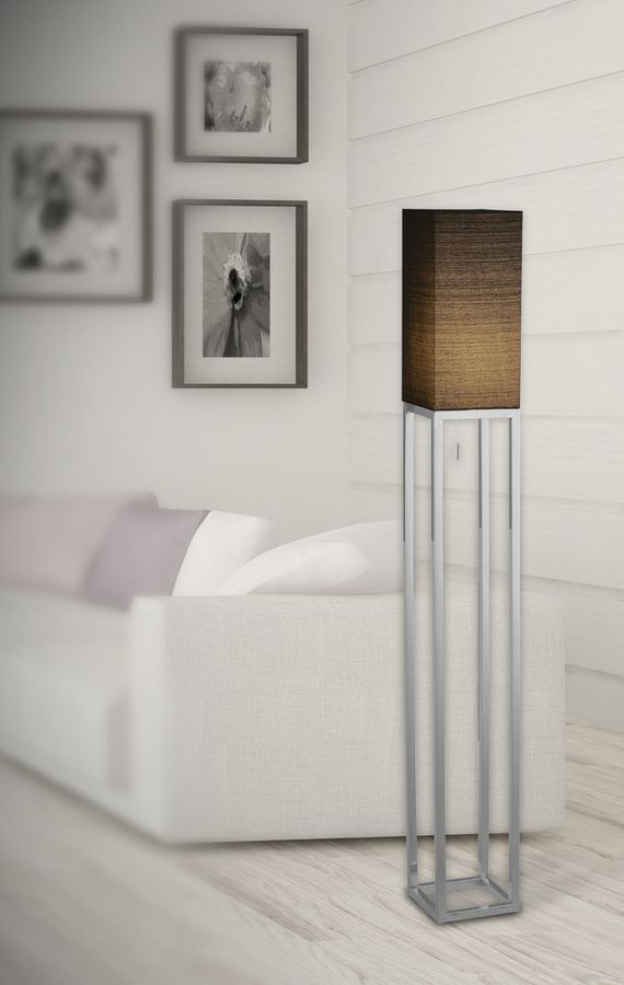 Stehleuchte h: 150cm schwarz Alfa - E27, 60W, IP20