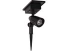 Solar Spotlight Powerspot - Indoor, Outdoor, RGBW, Schwarz
