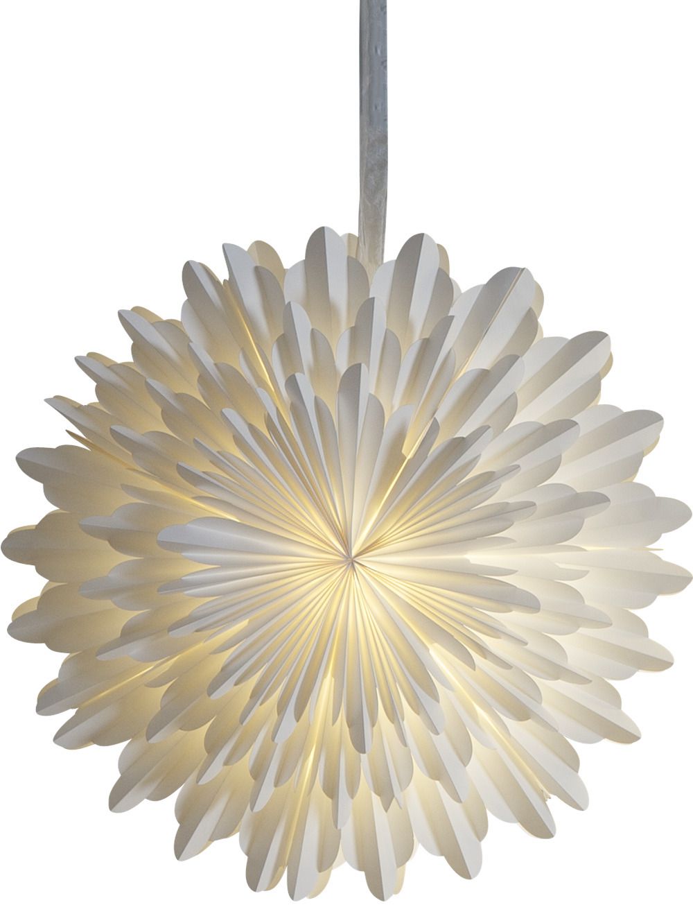 Papier Stern Snow - Indoor, Weiss