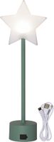 Tischstern Blizz - Indoor, Grün, 40.00cm Höhe
