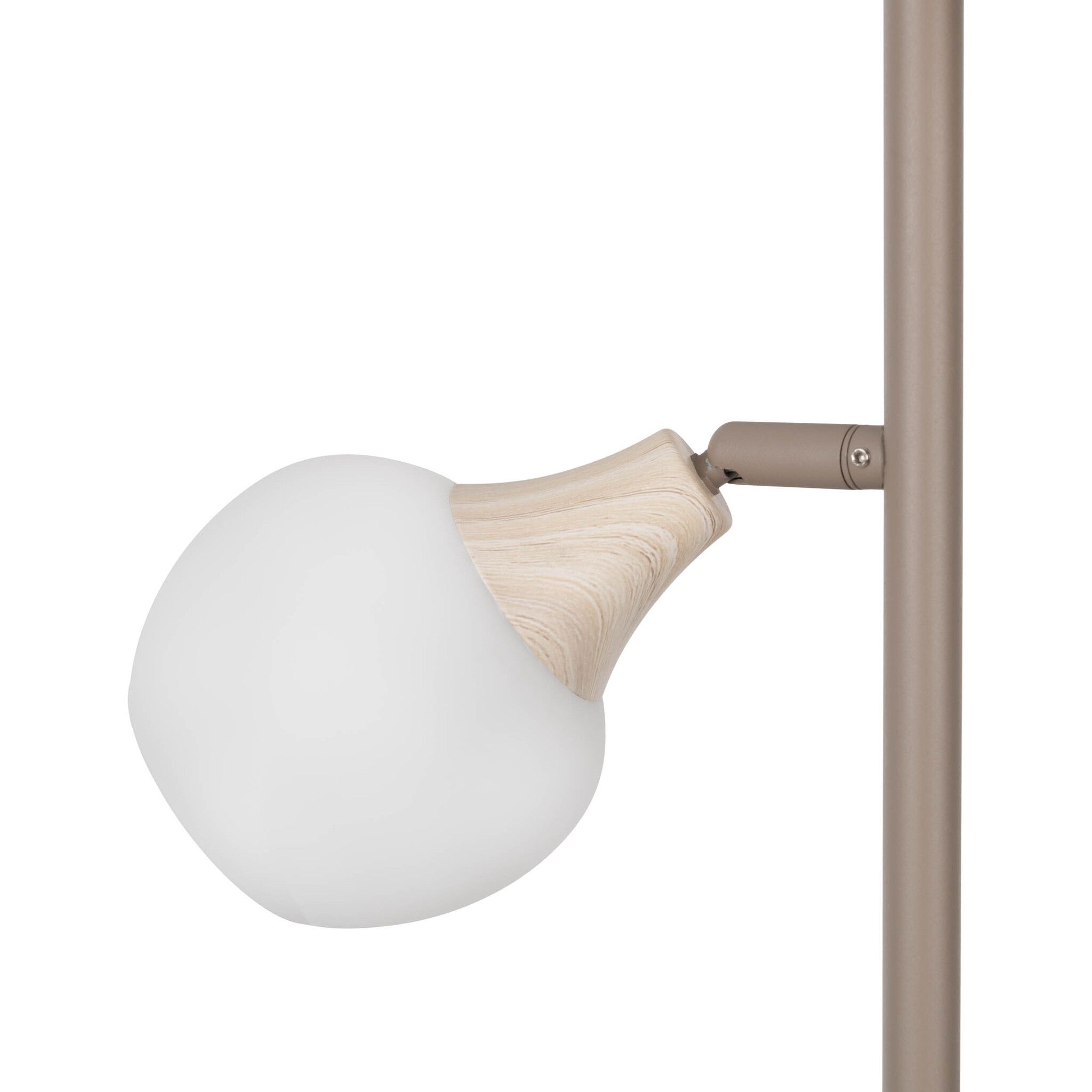 3er Stehleuchte  MONACO  H: 150cm beige - IP20, E14, Beige