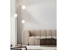 3er Stehleuchte  MONACO  H: 150cm beige - IP20, E14, Beige