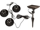 Solar Decoration Water Light - Kaltweiss, IP68, Schwarz