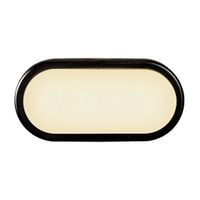 Cuba Energy Oval, Schwarz - LED Modul, 6.3W LED, IP54