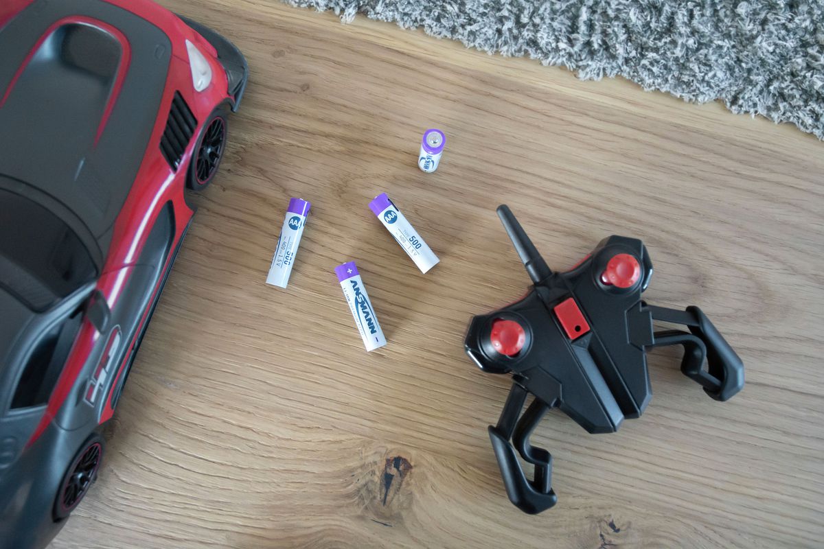 Li-Ion Akkus Micro AAA Typ 500 (min. 400 mAh) - 4er Box