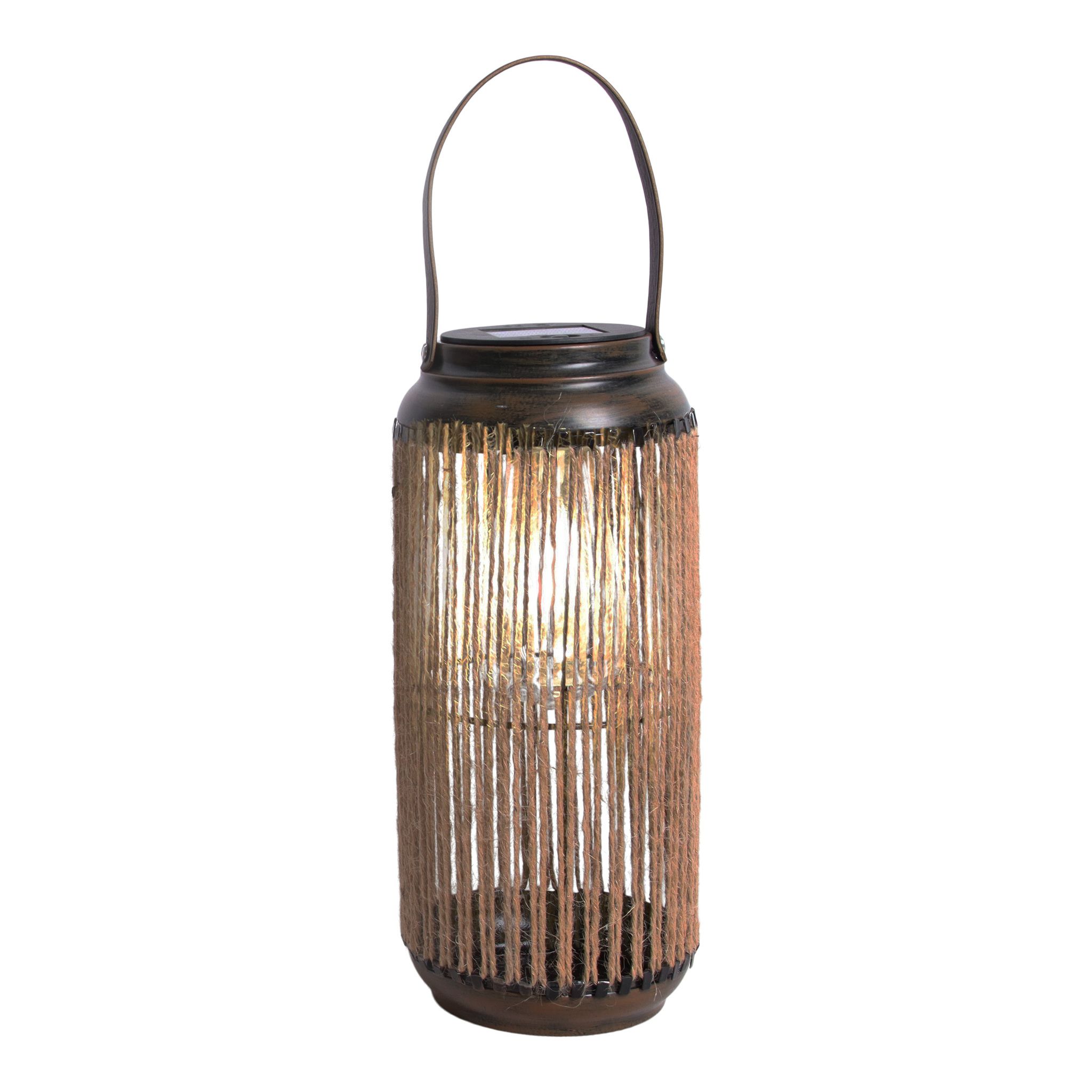 LED Solarleuchte KORBINIAN H: 29 cm - IP44, 0.06W, Warmweiss