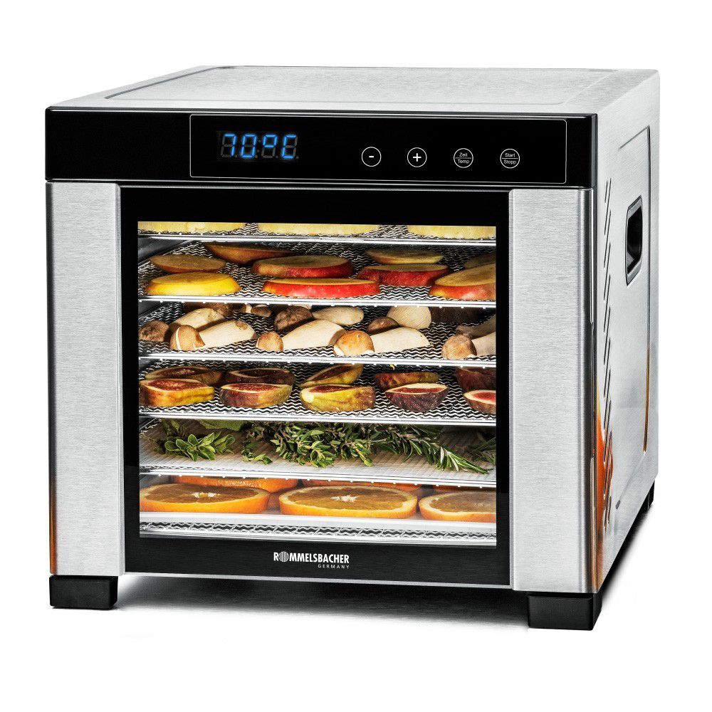 Dörrautomat DA 900 - Dörrautomat, Edelstahl/schwarz, 600W