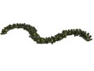 Künstliche Girlande Ottawa - grün, 60 LED's, 20cm Höhe, 500cm Anschlusskabel, 500cm länge