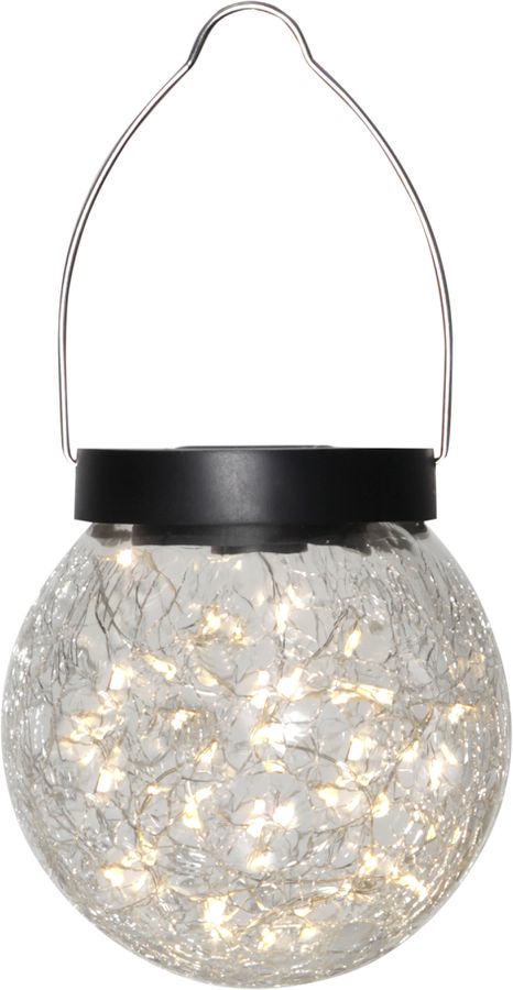 Lanterne solaire Glory - Transparent, Lichtfarbe Warmweiss