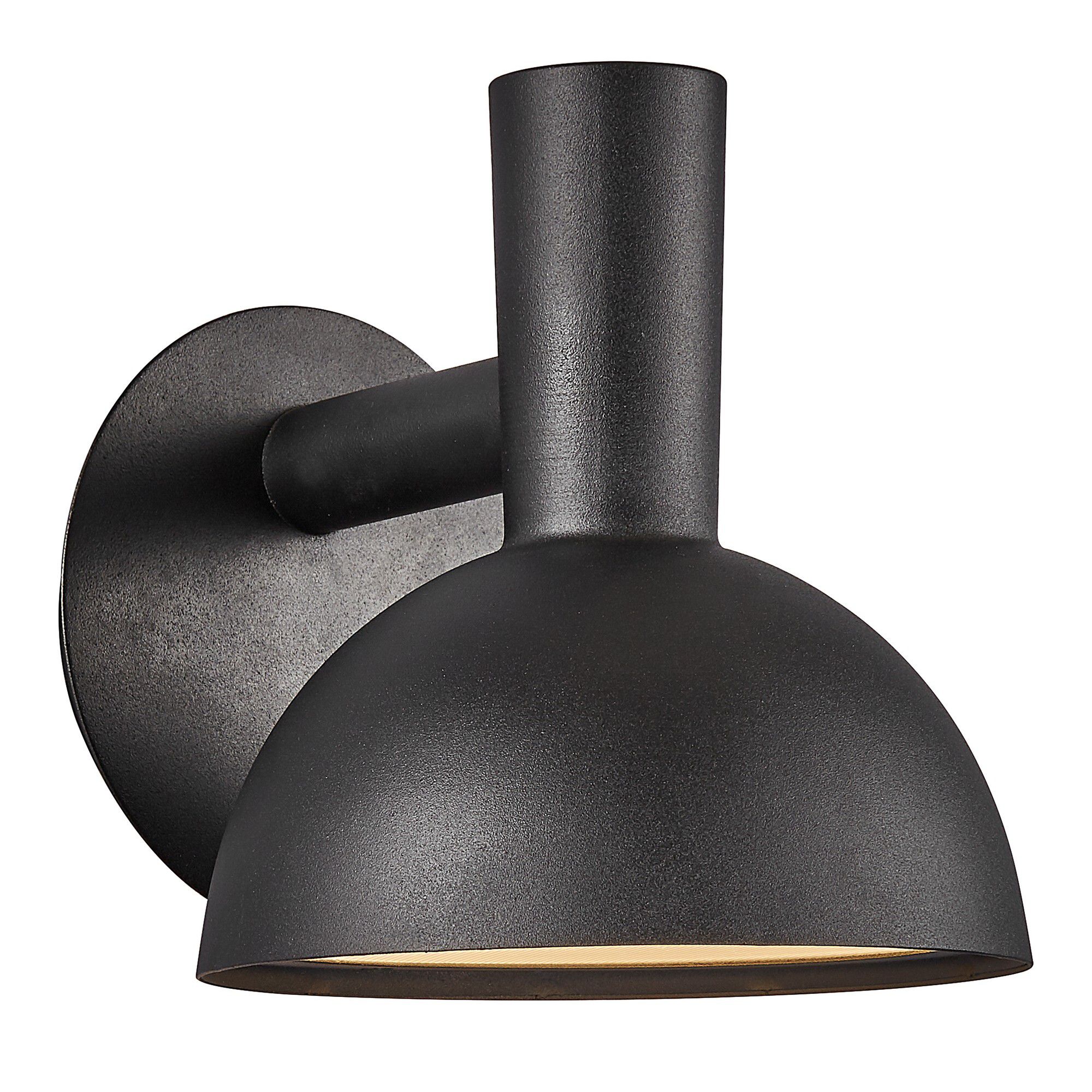 Wandleuchte ARKI 100 - 1xE27 (exklusiv), max.20W, IP54, schwarz, dimmbar (optional Leuchtmittel), D=260mm, H=200mm