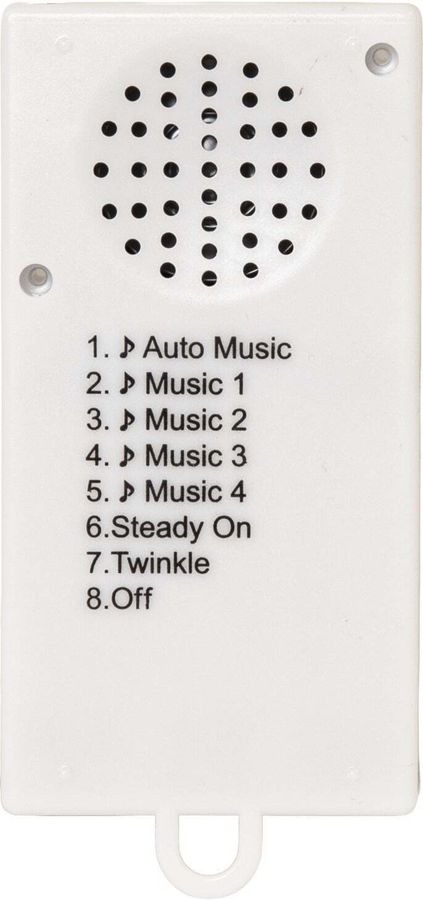 Lichterkette Music Santa - IP20, LED