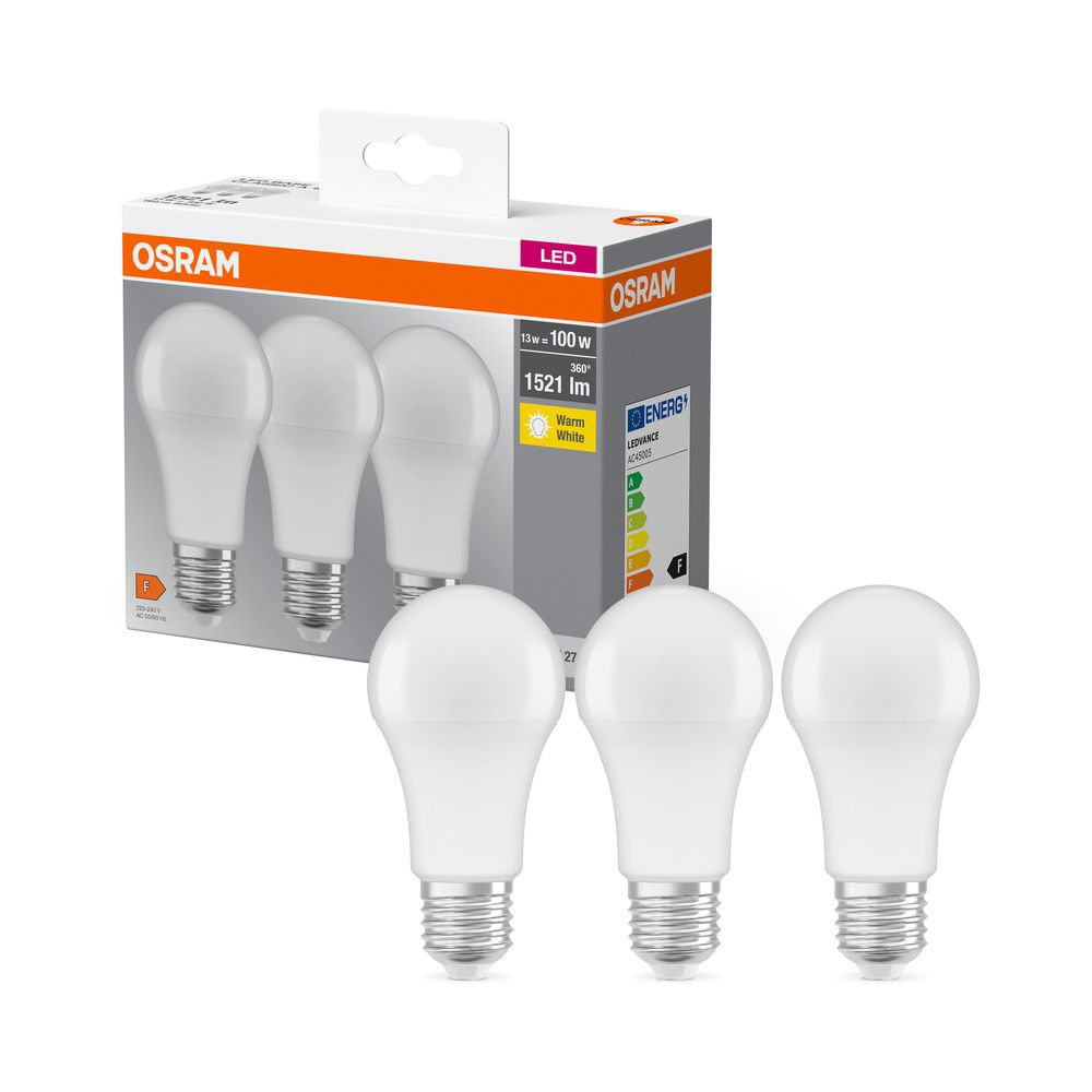 LED BASE CLASSIC A - E27, 1521Lm, 2700K, 13W, 230V
