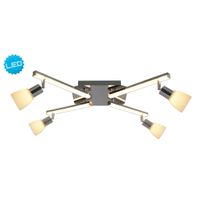 LED Deckenleuchte Ibiza - LED fest verbaut, 3000K, warmweiss
