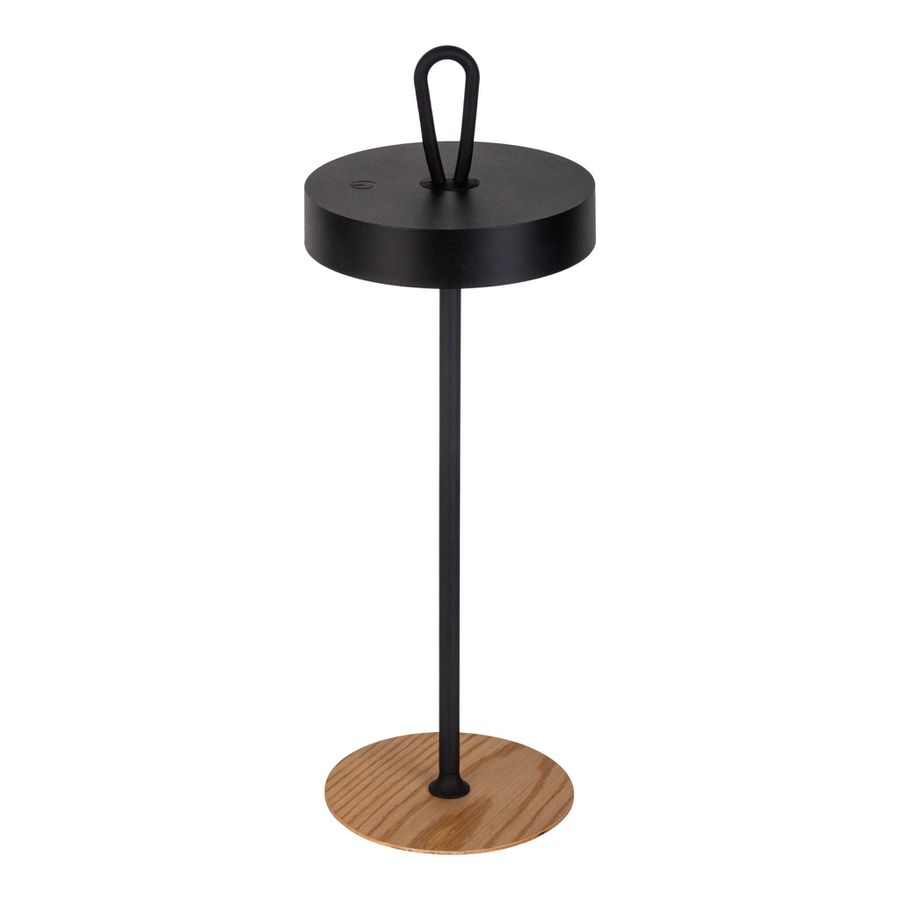LED-Akku-Tischleuchte ELLI schwarz - LED-Modul, 3W, IP20