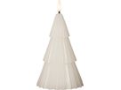 LED Pillar Kerze Flamme Grany - Indoor, Weiss, 18 cm höhe, Timerfunktion