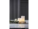 Bougie à cire LED Clary - Indoor, Weiss, 15cm Höhe, Timerfunktion