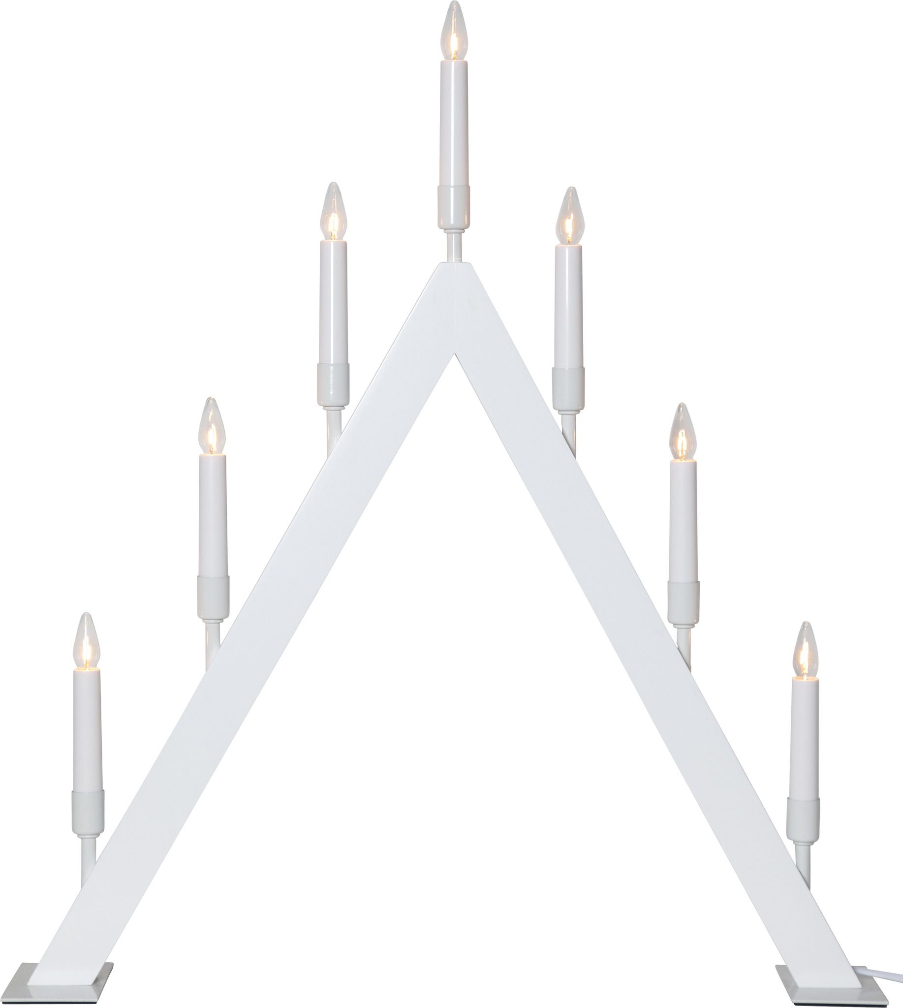 Kerzenleuchter Vind - IP20, Weiss, Kaltweiss