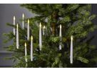 Candela da cimitero a LED Serene - Indoor, Weiss, 15.5cm Höhe, keine Timerfunktion