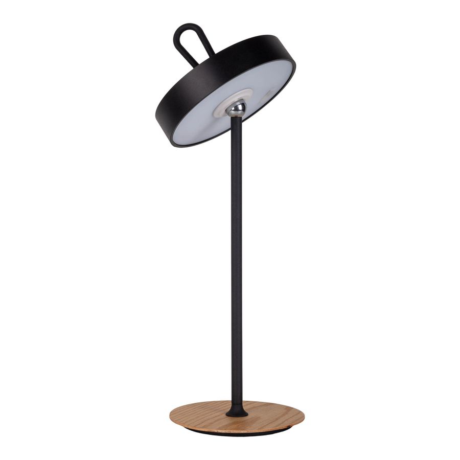 LED-Akku-Tischleuchte ELLI schwarz - LED-Modul, 3W, IP20