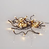 Lichterkette Shiny Warm White - Indoor, Outdoor, Warmweiss, Schwarz