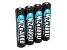 NiZN Akku Micro AAA 900mWh 4er - Micro AAA Akku 550 mAh
