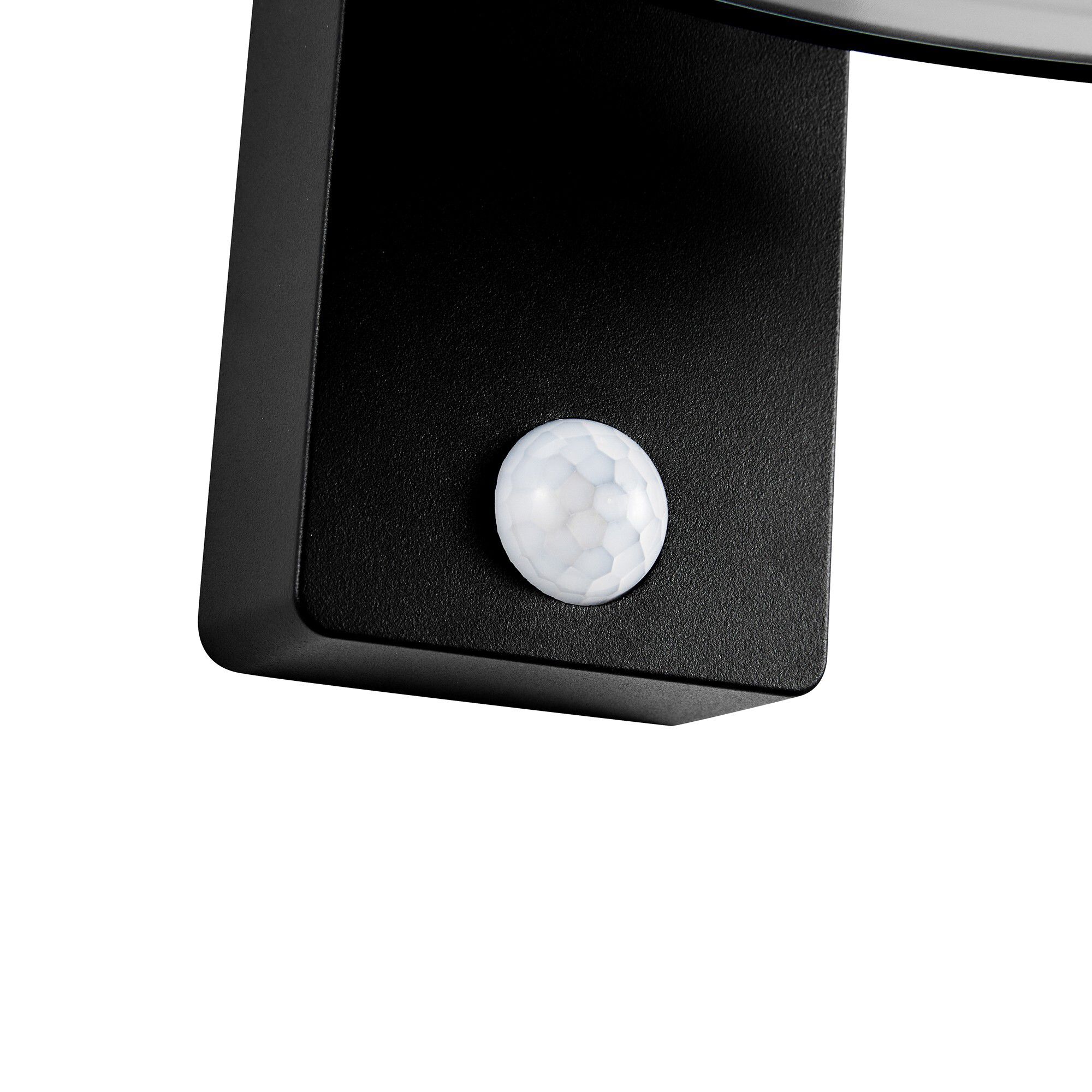 Solar-Wandleuchte Justina Schwarz - 5W, 3000K, 400lm, IP44