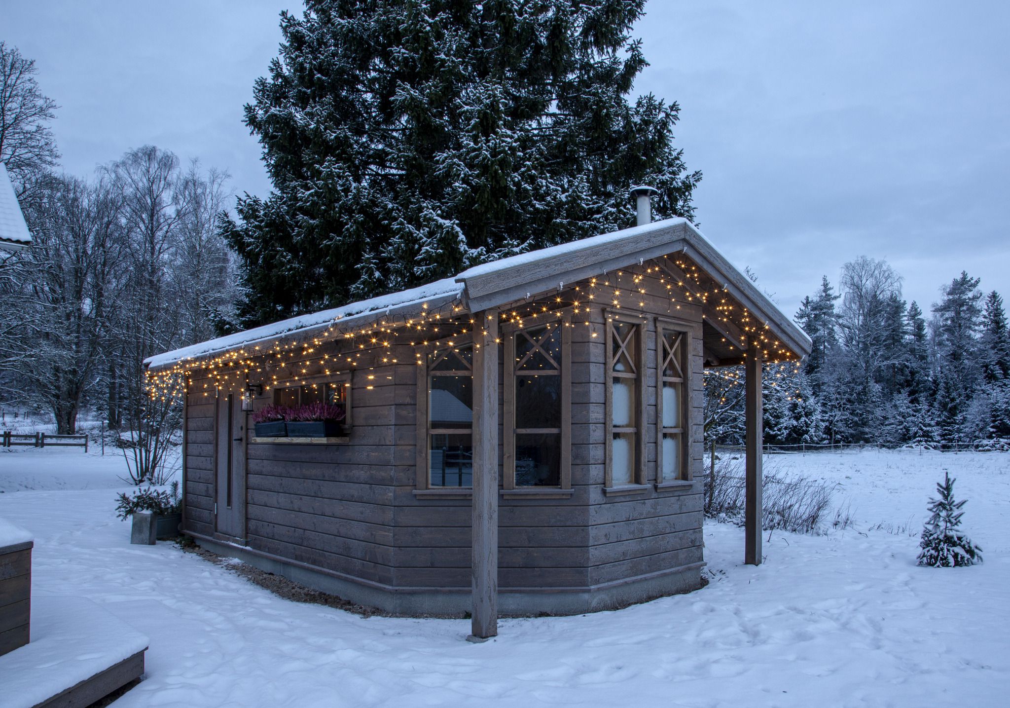 Icicle Lights Shiny - IP44, Warmweiss, 960 LED's, 2390.00 cm