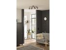 Deckenleuchte FUMOSO (4er Spot) - E14, max. 4x40W, IP20, schwarz + holz, nicht dimmbar, exkl. Leuchtmittel, L=800mm, B=330mm, H=200mm