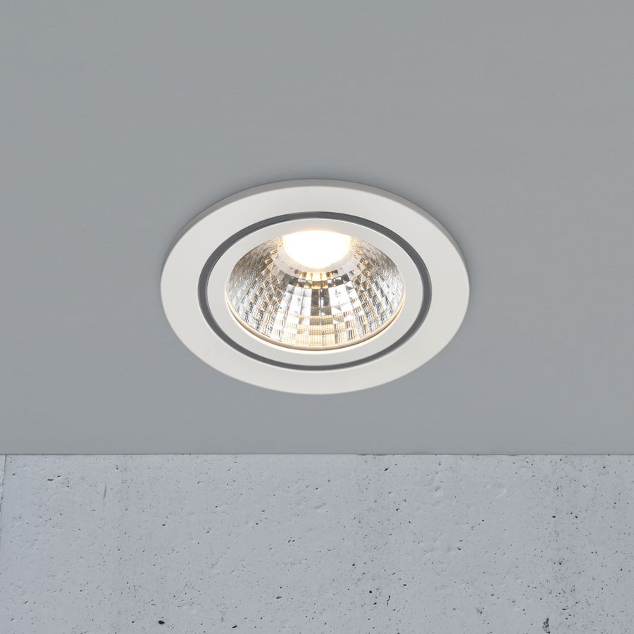 Alec  1-Kit Downlight Weiss - IP44, LED Modul