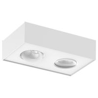 Anbauleuchte SKYJOY S - 16W, 1300lm, 2700K ,IP20, CRI90, UGR<19, Weiss, PhasenDIM, L= 224mm, B= 135mm, H=60mm