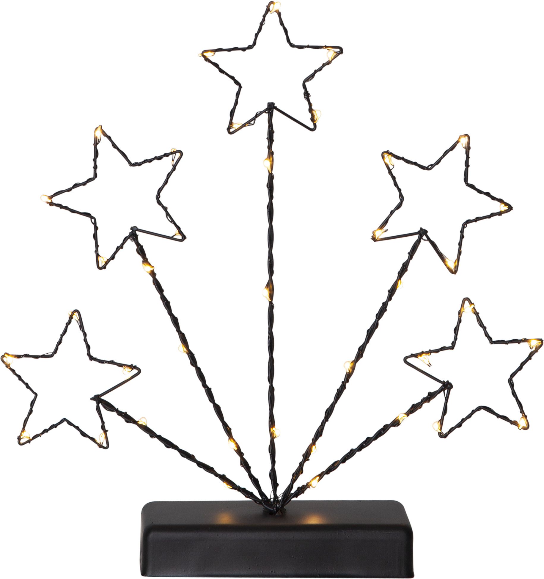 Kerzenständer Sterny - IP20, Warmweiss, 38 LED