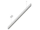 LED DALI-Pendelleuchte GLOS Up&Down (3000K) - 50W, 6250lm, 3000K, IP20, CRI83, 120°/45°, weiss-matt, DALI dim., L=1171mm, B=38mm, H=66mm,PL=1500mm