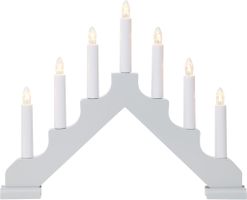 Kerzenständer Ada - IP20, Klar, 7 LED