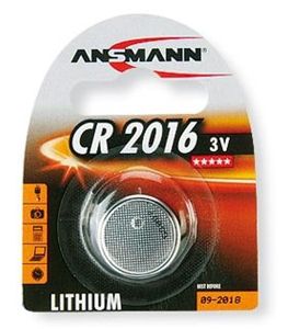 Lithium cella a bottone CR2016 - 1er Blister