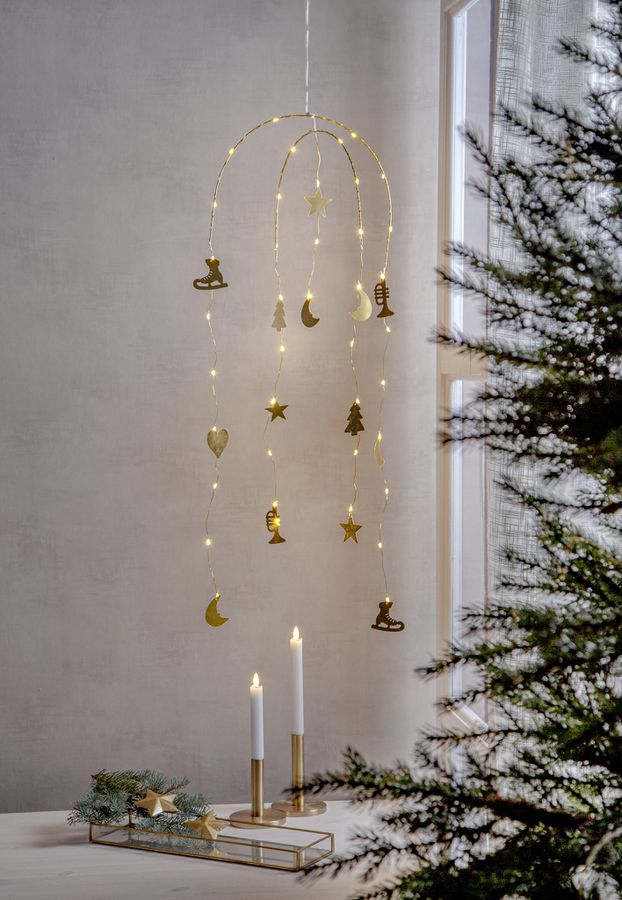 Indoor Dekoration DREAM - Indoor, Gold, 39 LED